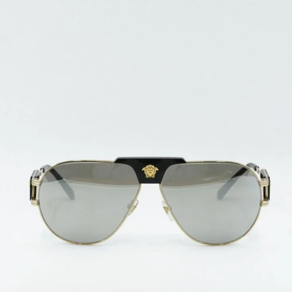 MENS VERSACE GOLD MIRROR SUNGLASSES